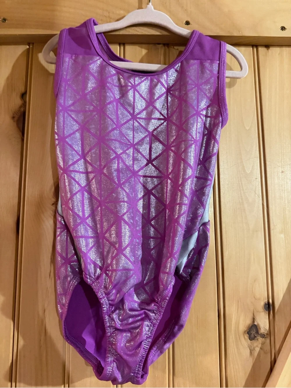 Justice Girls Assorted Swim Leotards & Active Tops - Purple, Pink, Teal, Black